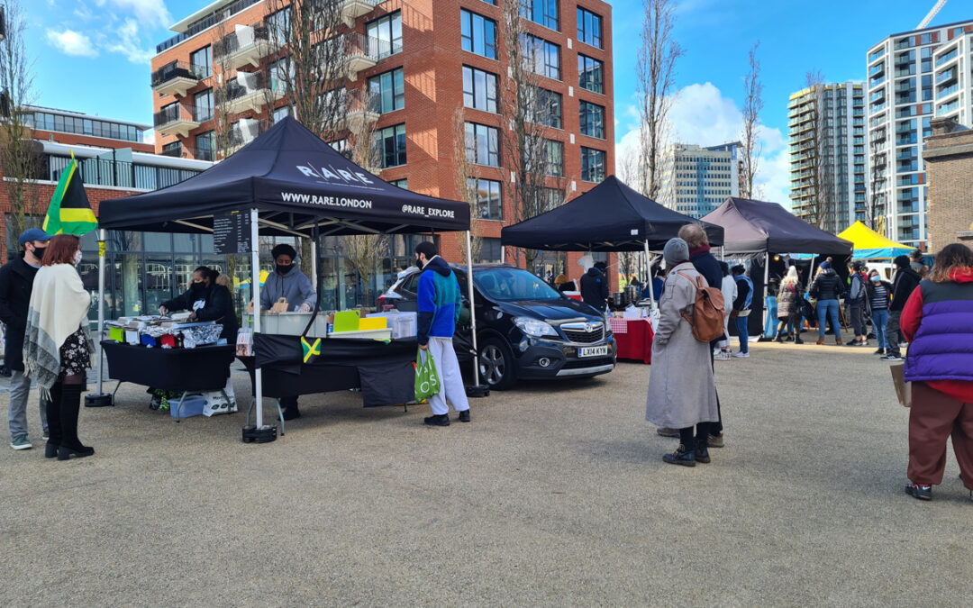 Woolwich farmers market, or is it?